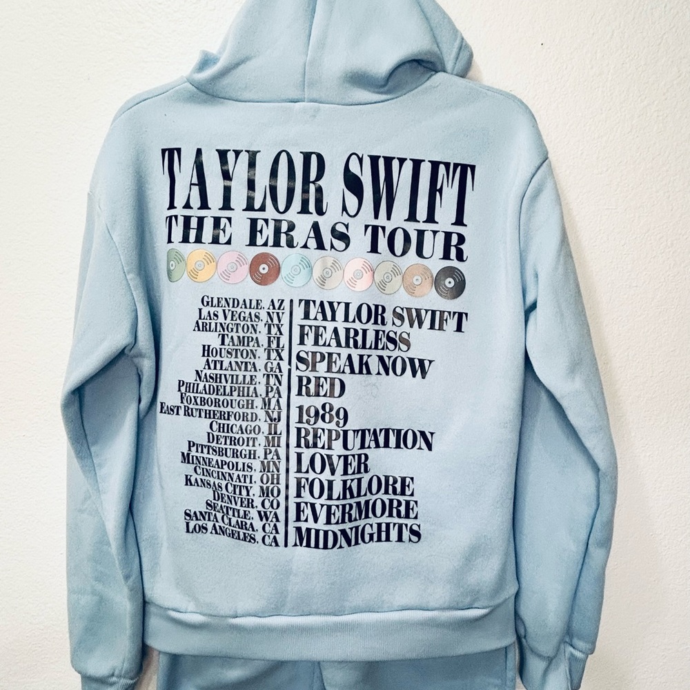 Taylor Swift The Eras Tour Sweatshirt Set, Casual Hoodie - Picture 5 of 12
